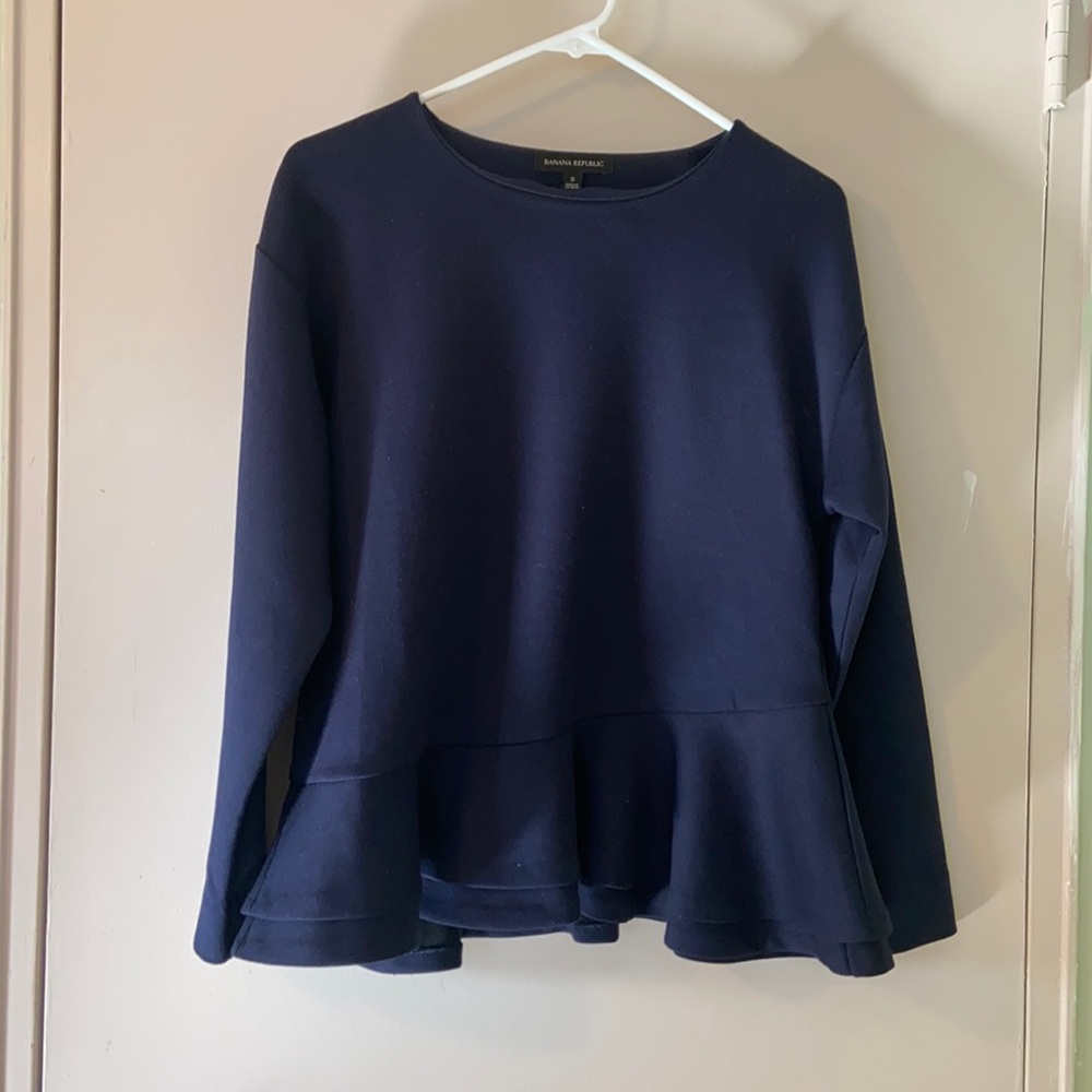 Peplum bottom top